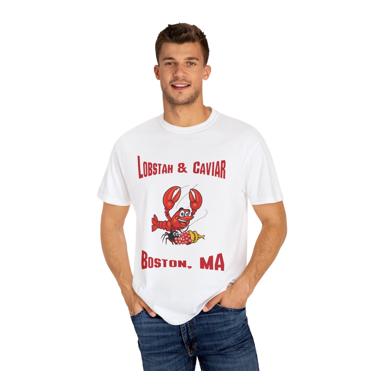 "Lobstah" & Caviar Boston T-Shirt