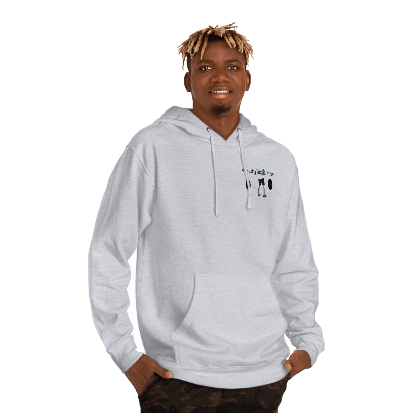 Ready Universe Hoodie Printed on Independent Trading Co Hoodie