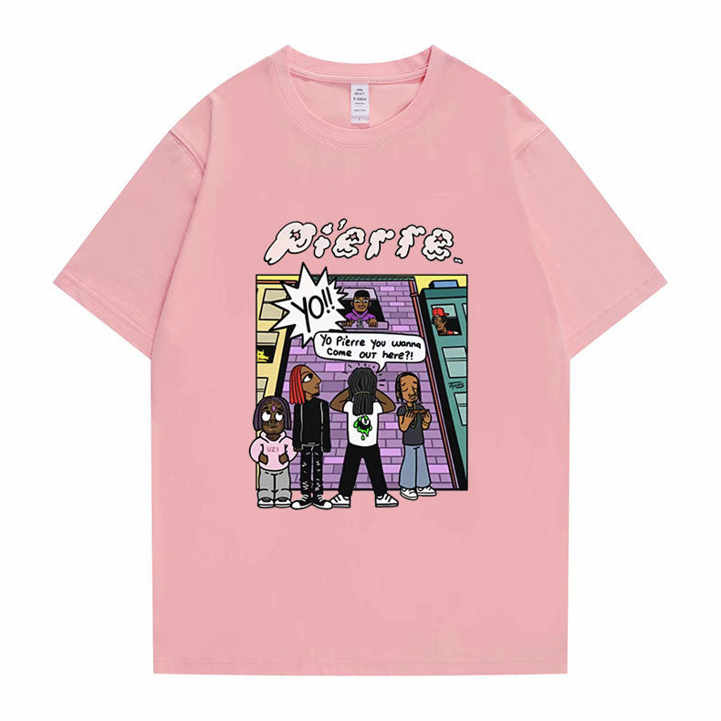 ReadyUniverse® 𓂉 x PIERRE CONSTANTINE - playboi carti style T-Shirt