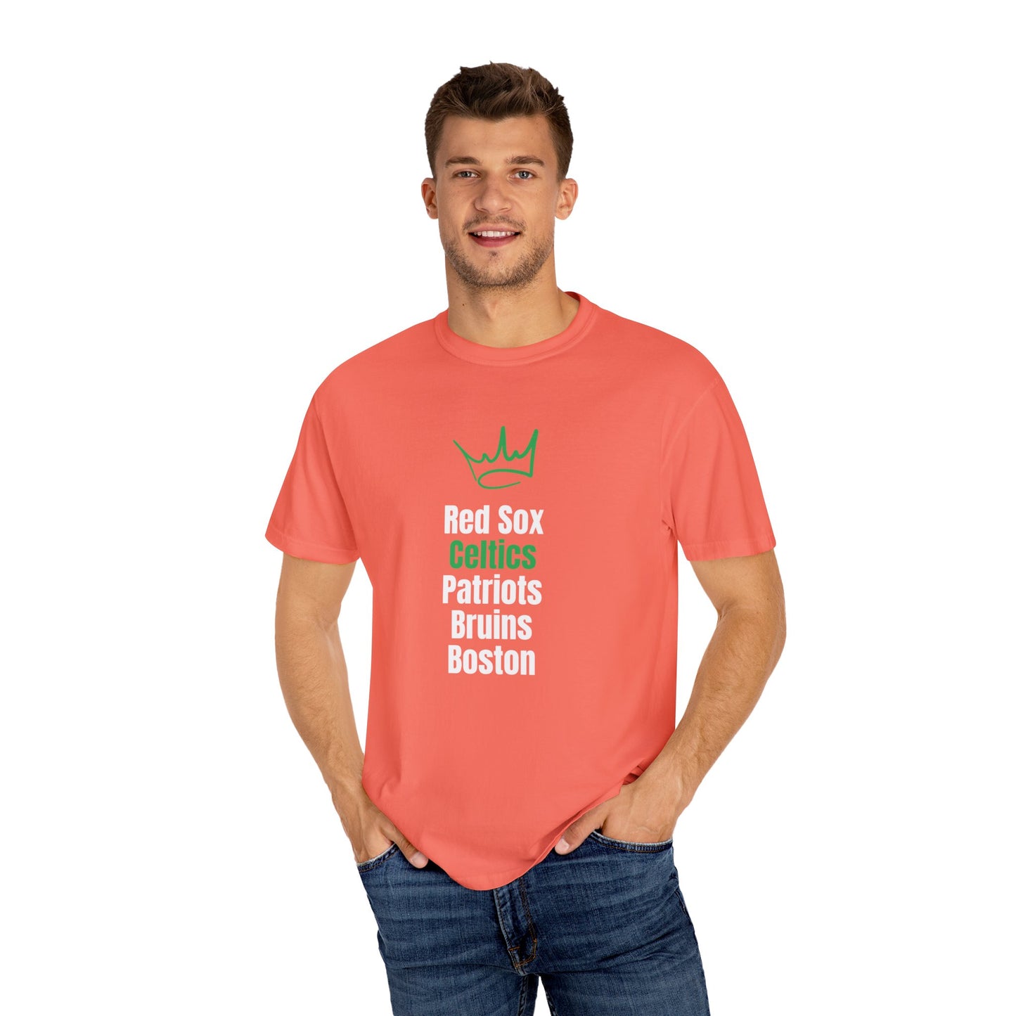 This is BOSTON! 2024 Boston Red Sox, Celtics, Patriots, & Bruins T-Shirt