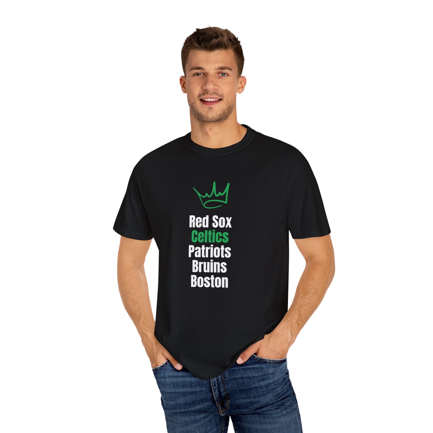 This is BOSTON! 2024 Boston Red Sox, Celtics, Patriots, & Bruins T-Shirt