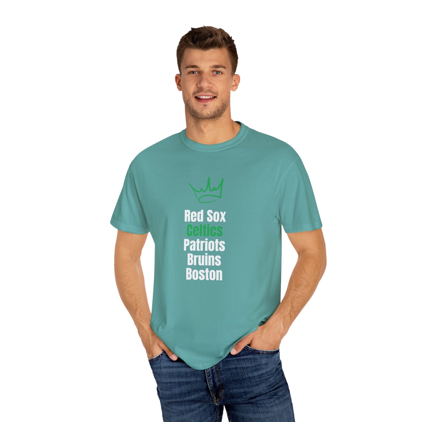 This is BOSTON! 2024 Boston Red Sox, Celtics, Patriots, & Bruins T-Shirt