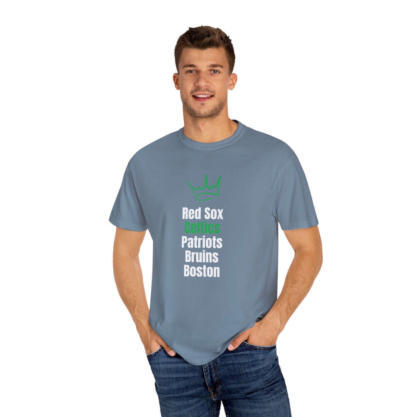 This is BOSTON! 2024 Boston Red Sox, Celtics, Patriots, & Bruins T-Shirt