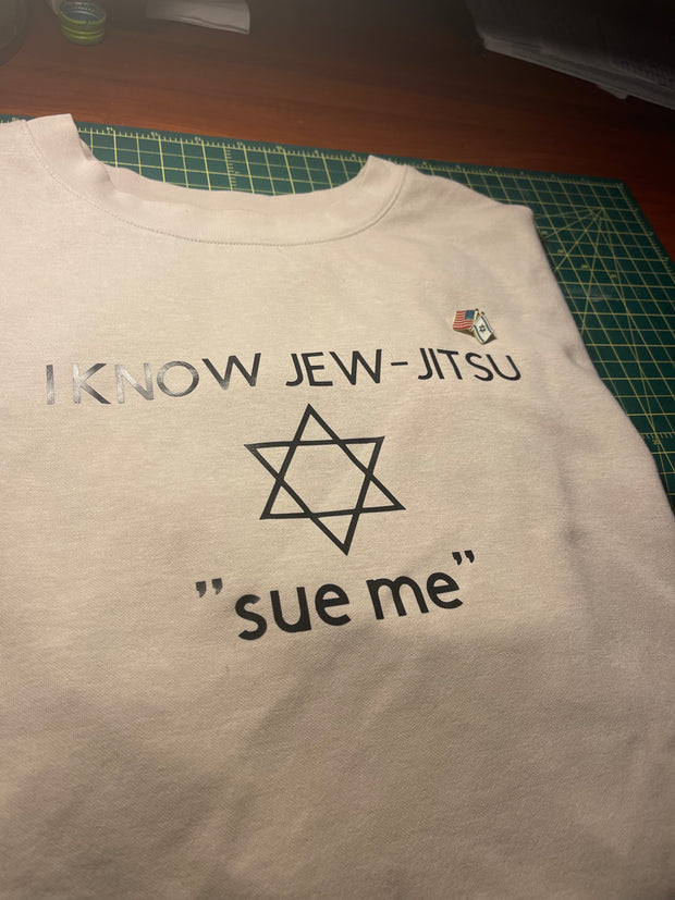 I know jew jitsu shirt