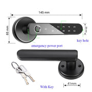 Ready Universe® Smart Fingerprint Door-handle Lock