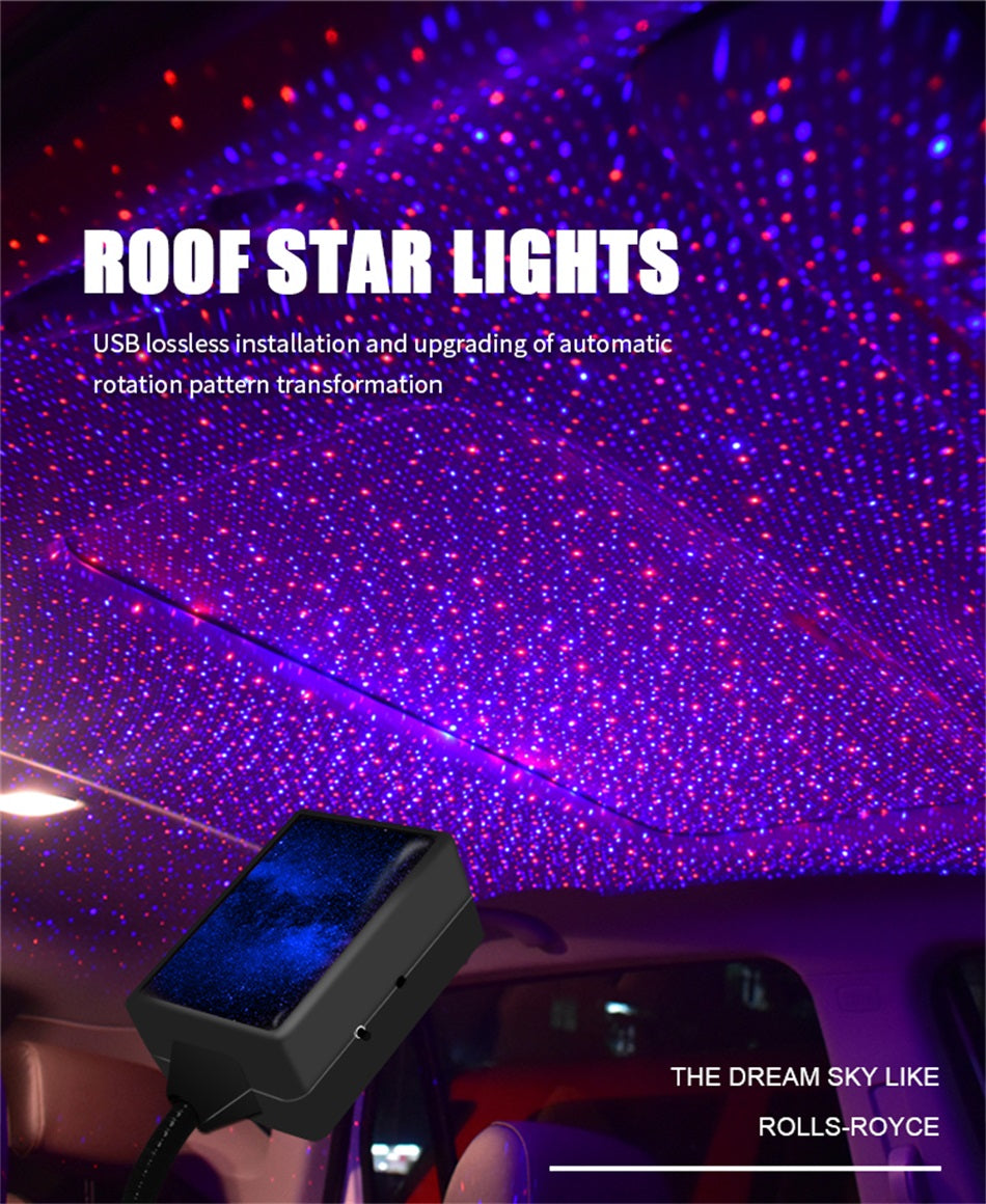 USB Star-Light Led Galaxy Projector