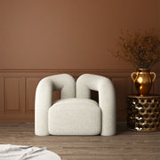 Nordic Light Luxury Household Single Sofa Sitting Room Couch Couch Lounge Chair Lamb Velvet Tiger Chair Home Furniture