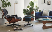 Emma Lounge Chair and Ottoman – Black Palisander