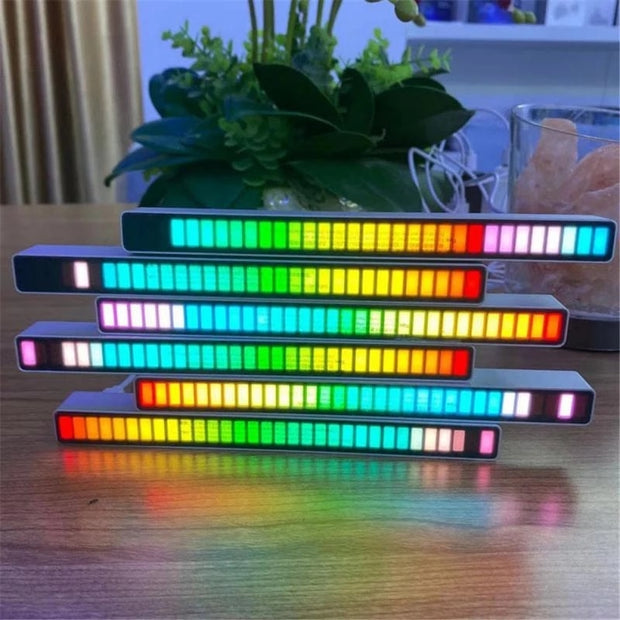 Sound Controlled Light Bar w/ USB Charging Dock