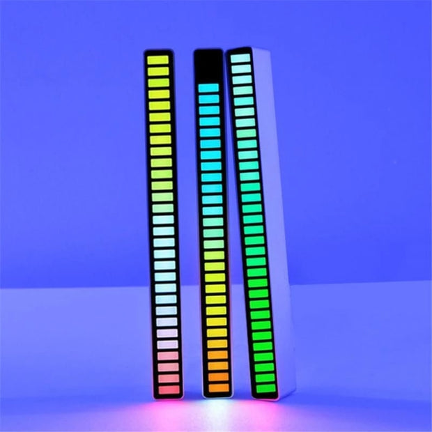 Sound Controlled Light Bar w/ USB Charging Dock
