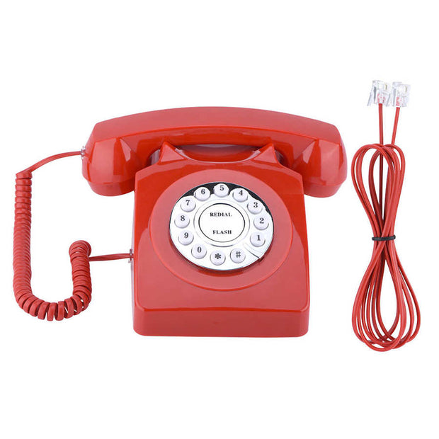 RETRO RED UNIVERSAL PHONE